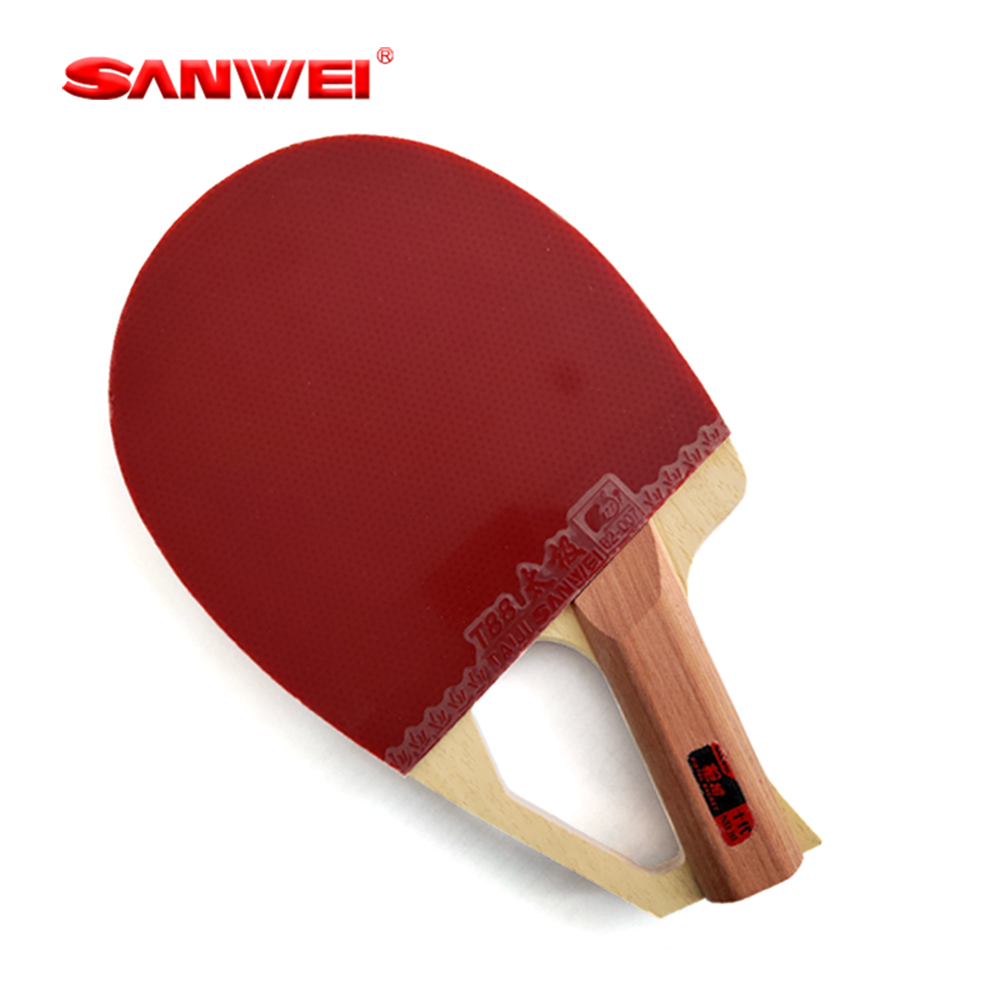Table Tennis Usa - Original SANWEI Patented Pistol-Shaped Racket Shakehand