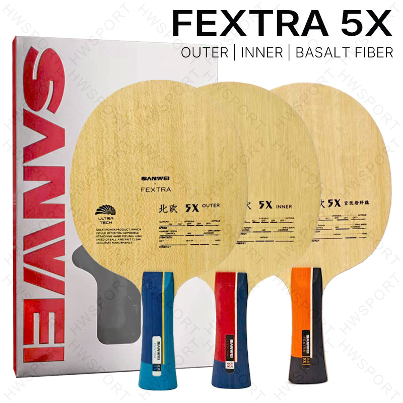 Xiom Blade Table Tennis - SANWEI FEXTRA 5X Table Tennis Blade