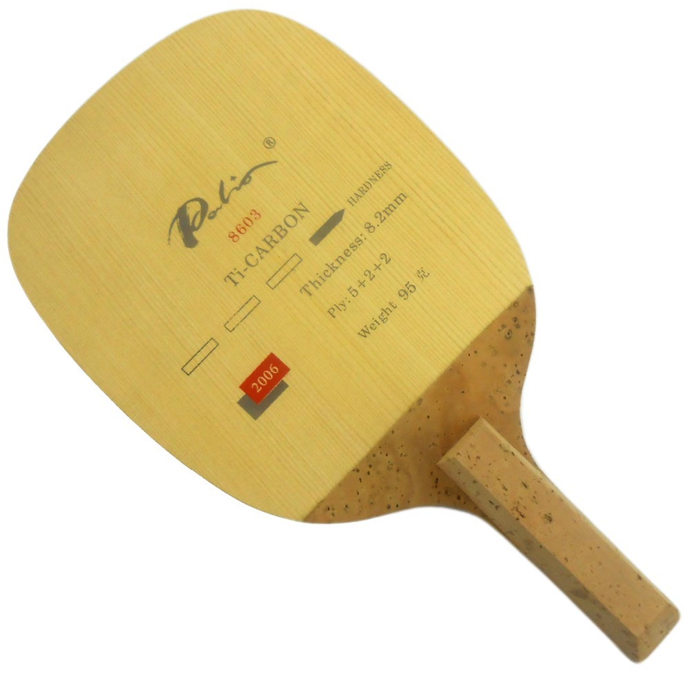 Xiom Blade Table Tennis - PALIO 8603 Carbon Titanium Table Tennis