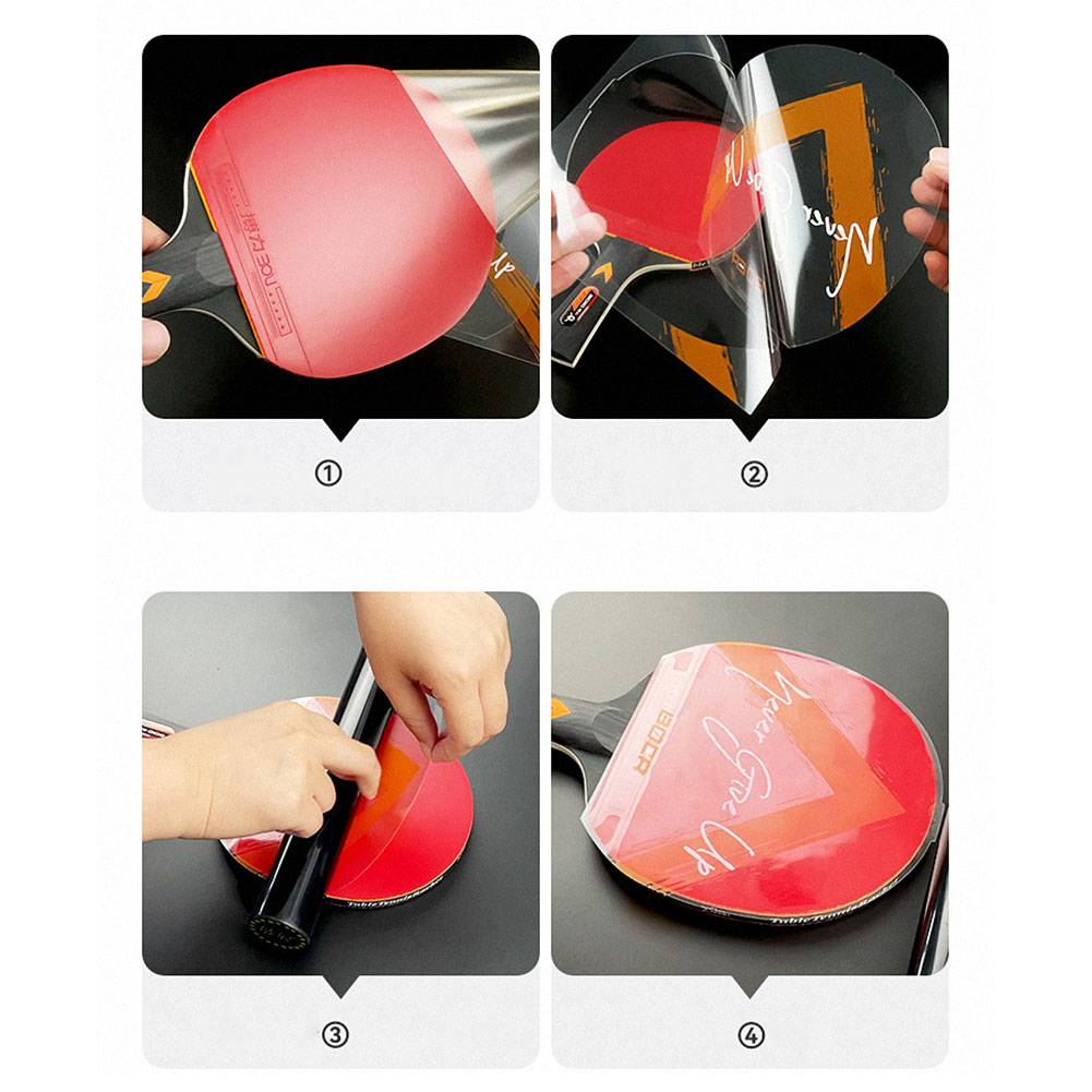 2 Pcs Self-Sticky Table Tennis - Table Tennis Rubber Protective Film review and price