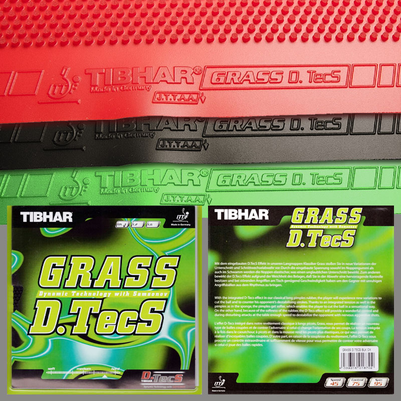 TIBHAR Grass D.TecS Table Tenn - Table Tennis Rubber Protective Film review and price