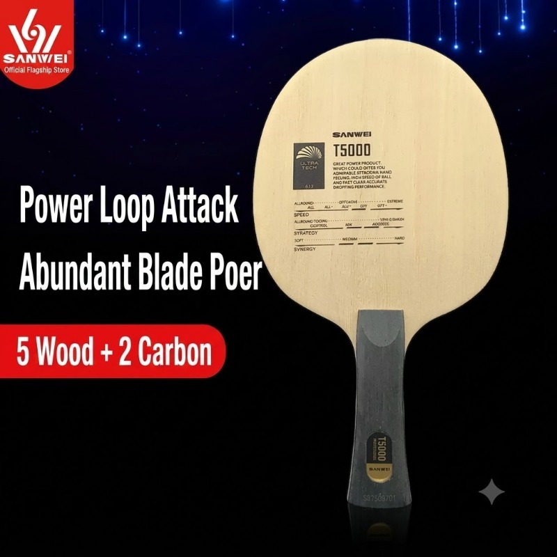 1pcs SANWEI T5000 Table Tennis - Xiom Blade Table Tennis review and price