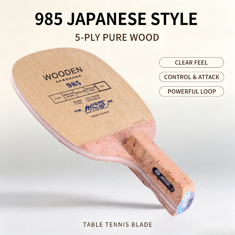 YINHE 985 Japanese Penhold Tab - Table Tennis Game review and price