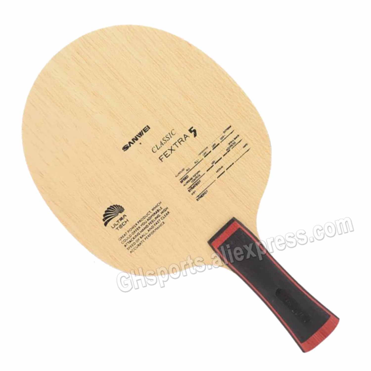 SANWEI FEXTRA 5 Table Tennis B - Xiom Blade Table Tennis review and price