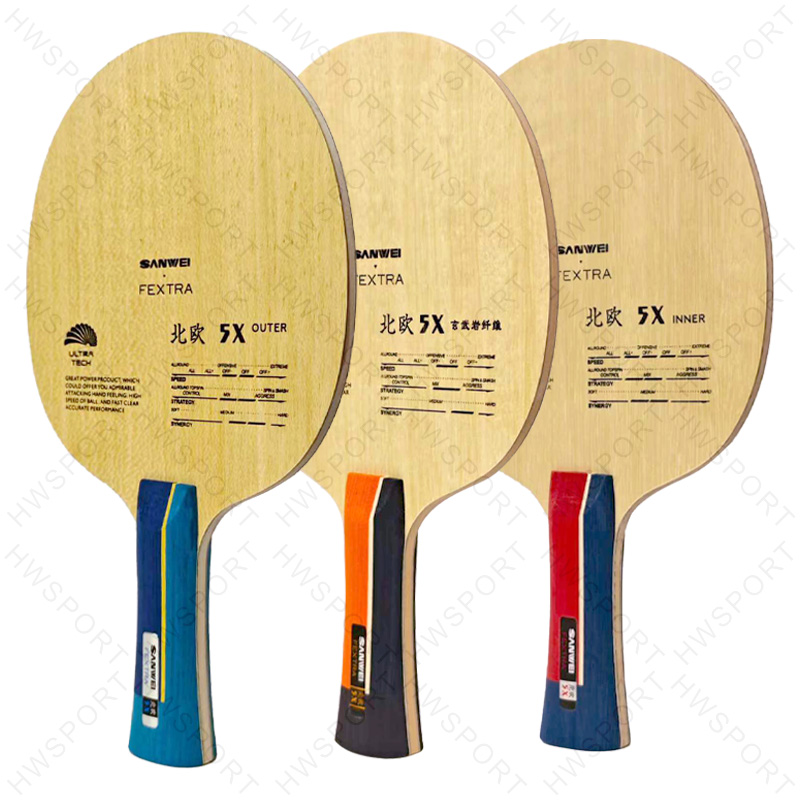 SANWEI FEXTRA 5X Table Tennis  - Xiom Blade Table Tennis review and price
