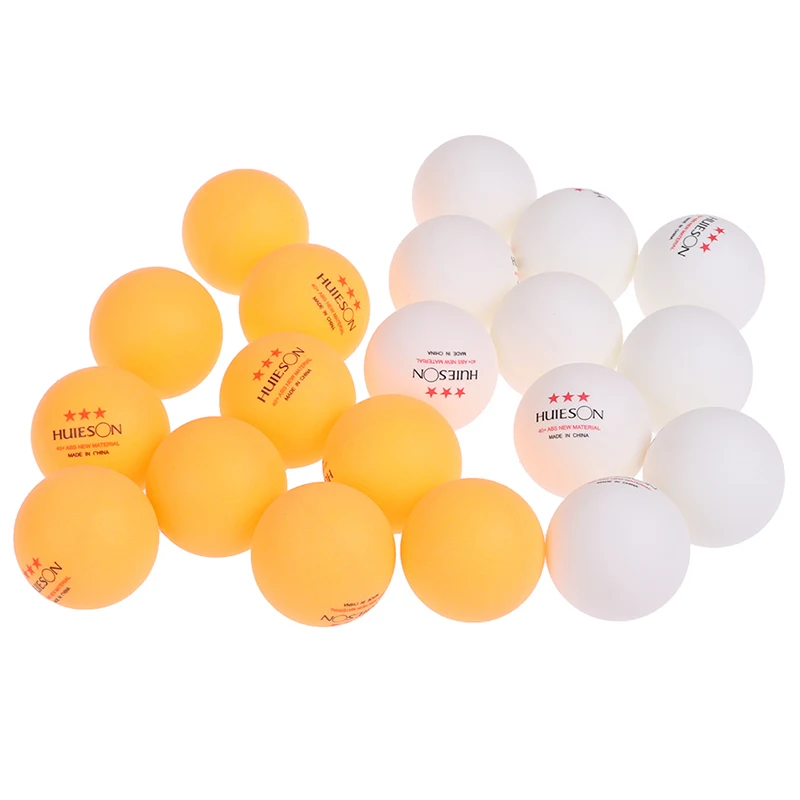 100Pcs Huieson Official New AB - Table Tennis Ball review and price