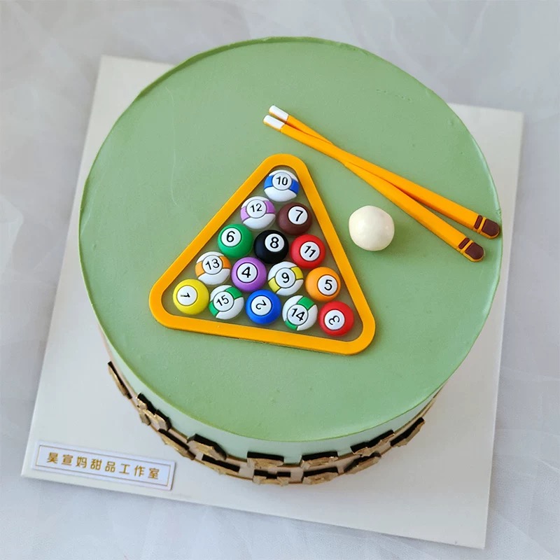 Billiard Cake Birthday Decorat - Table Tennis Game review and price