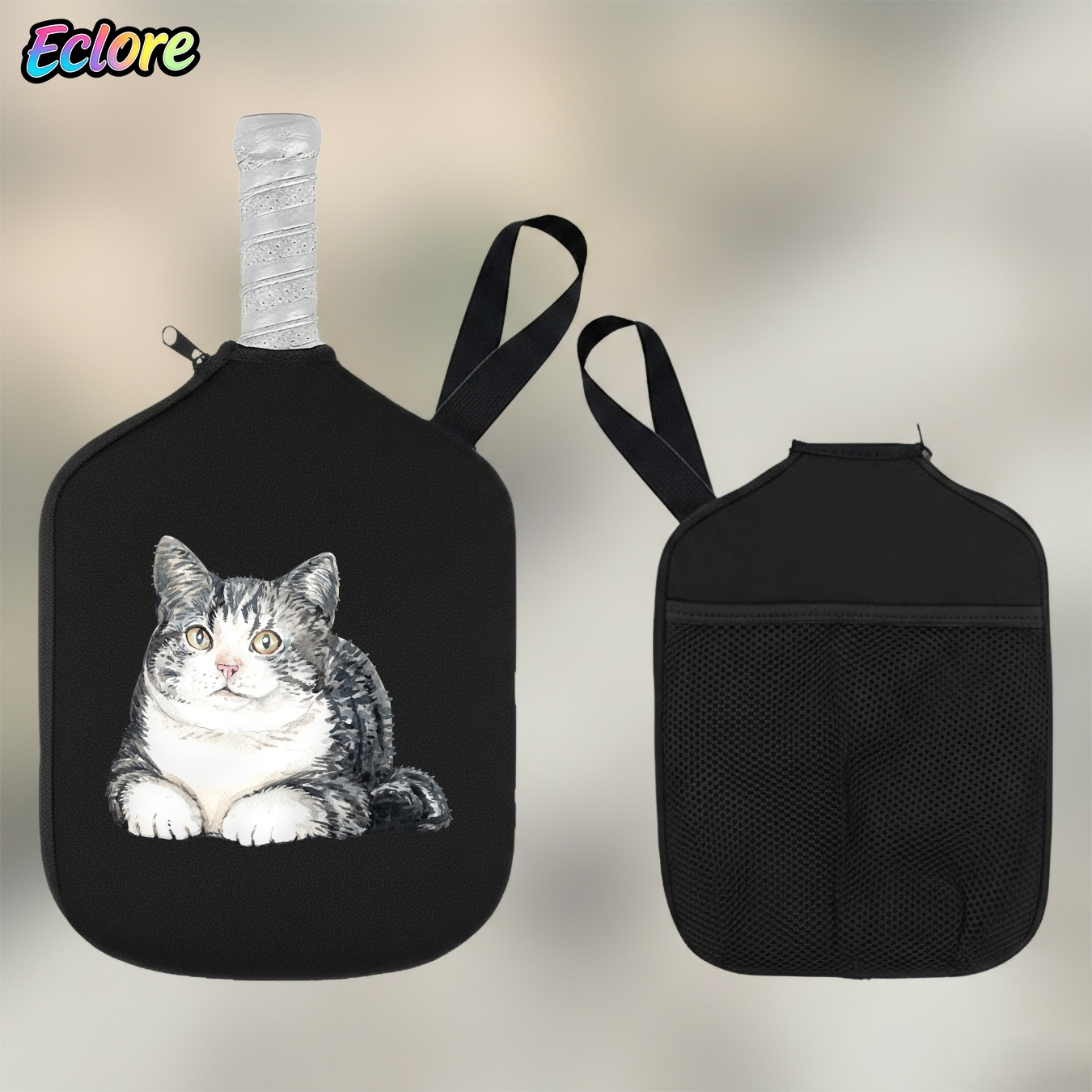 Cute Watercolor Cat Pickleball - Table Tennis Game review and price