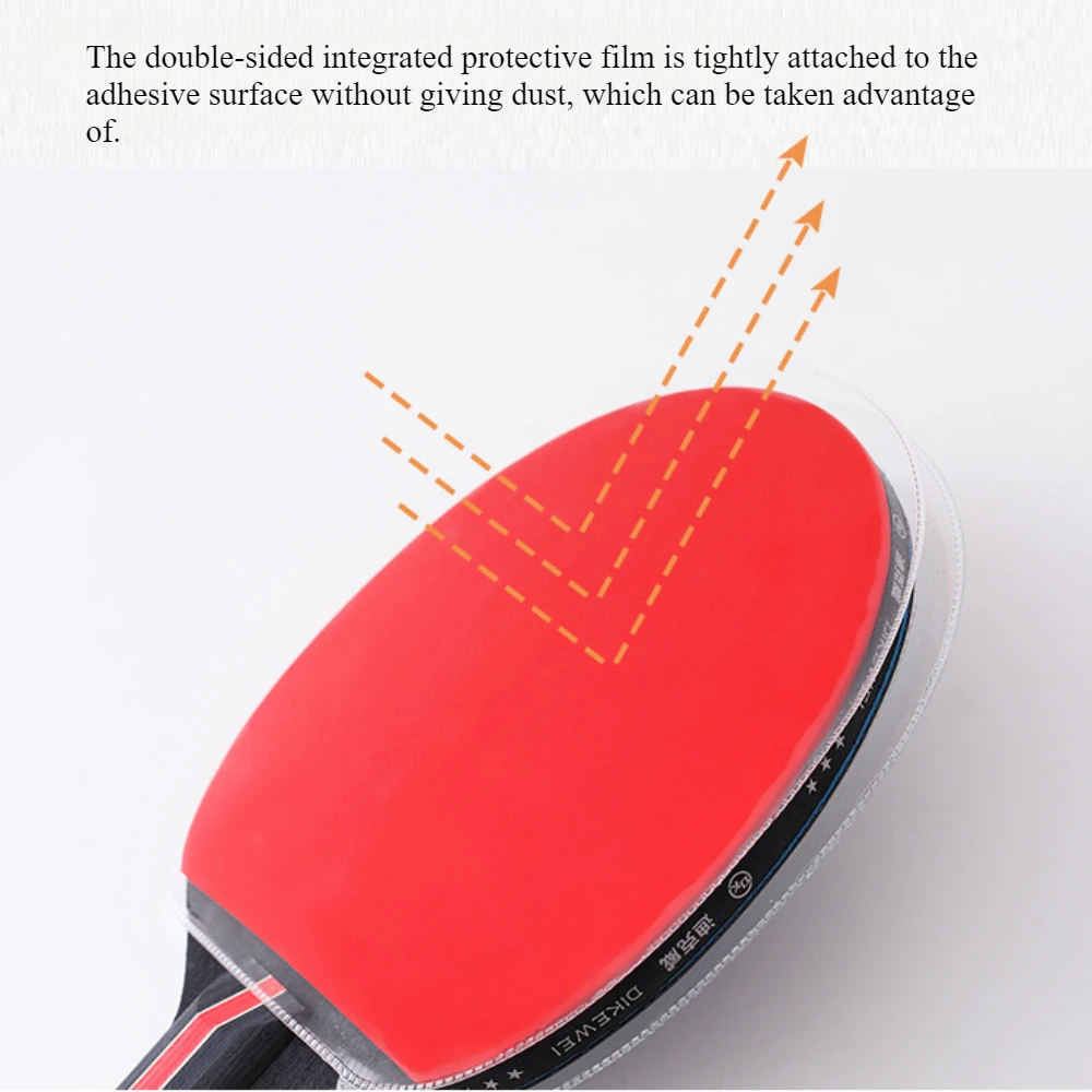 Table tennis racket bottom con - Table Tennis Rubber Protective Film review and price