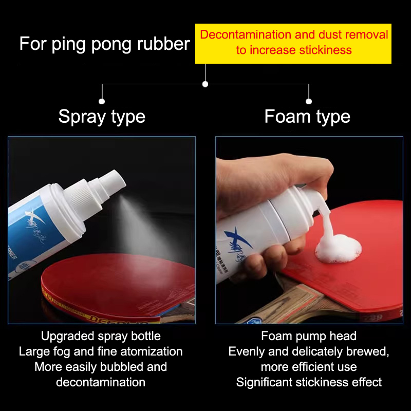 100ml Rubber Cleaner Spray Spe - Table Tennis Rubber Protective Film review and price