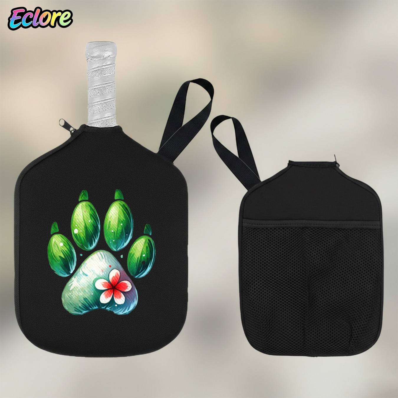 Green Watercolor Paw Print Pad - Table Tennis Usa review and price