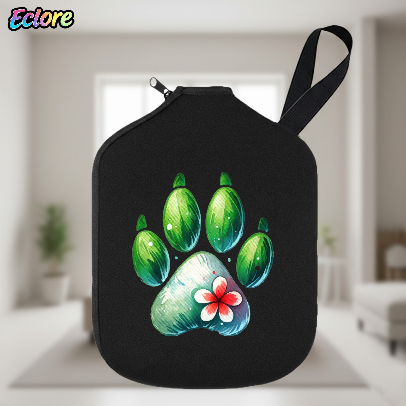 Green Watercolor Paw Print Pad - Table Tennis Usa review and price